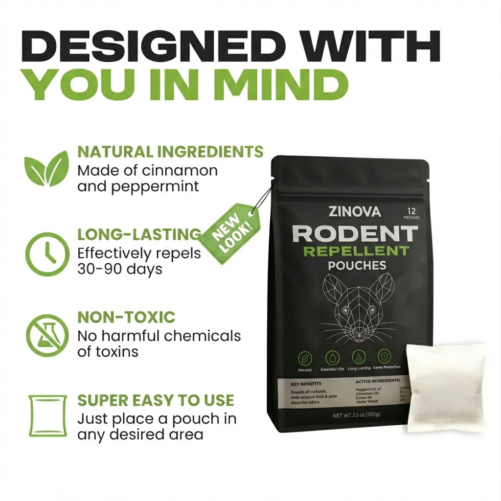 Rodent Repellent Pouches