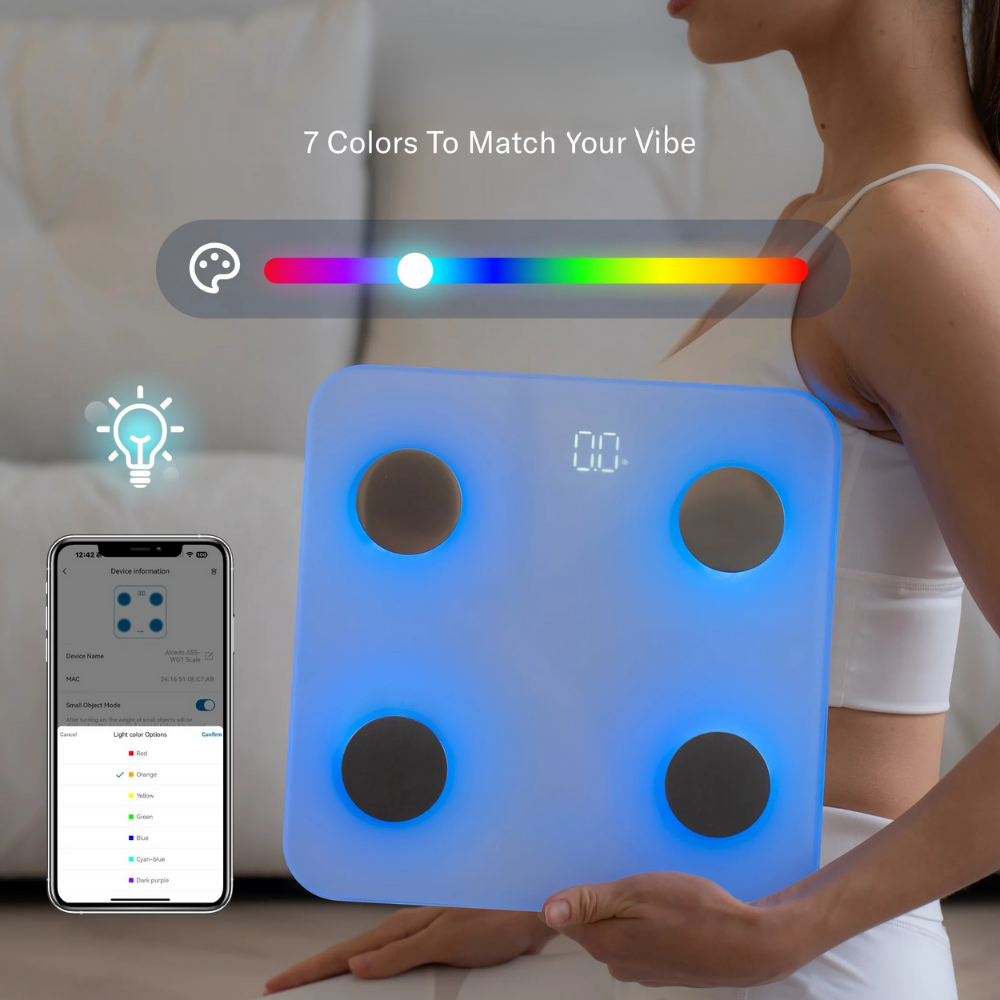 Color Changing Smart Scale - Pairs With Smartphone