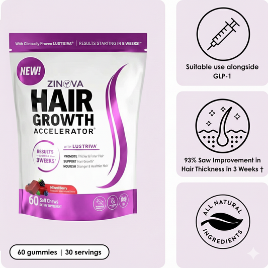Zinova - Hair Growth Acceleration Gummies