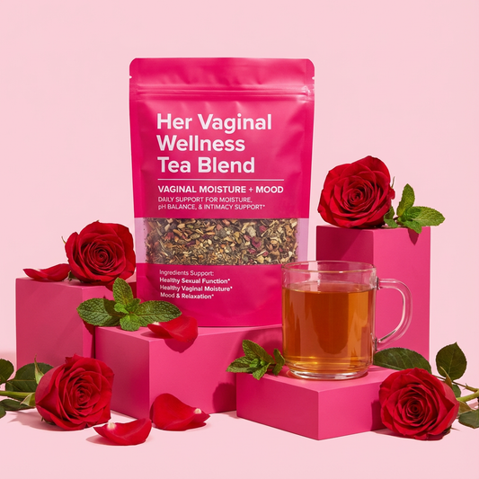 Her Wellness Tea Blend - Daily Support For Moisture, pH Balance, & Intimacy Support