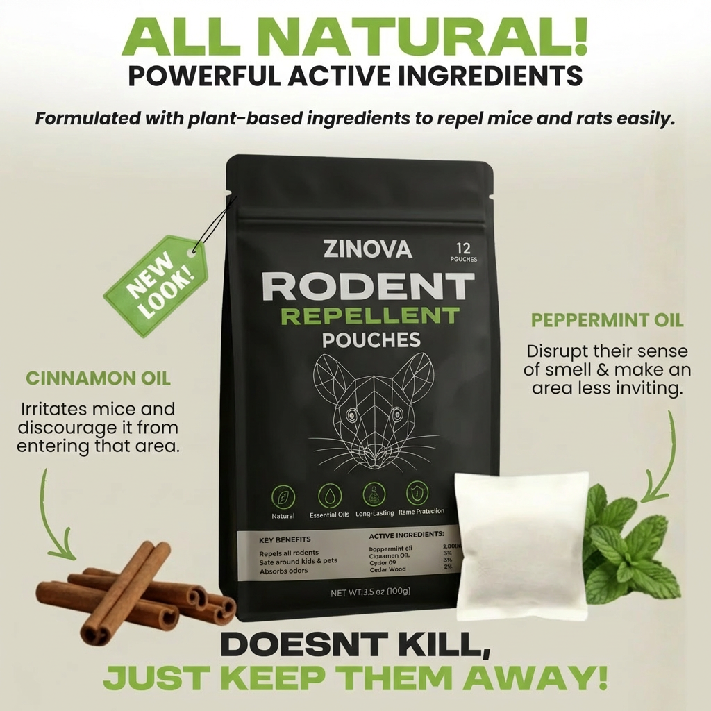 Rodent Repellent Pouches