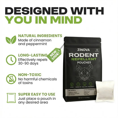 Rodent Repellent Pouches