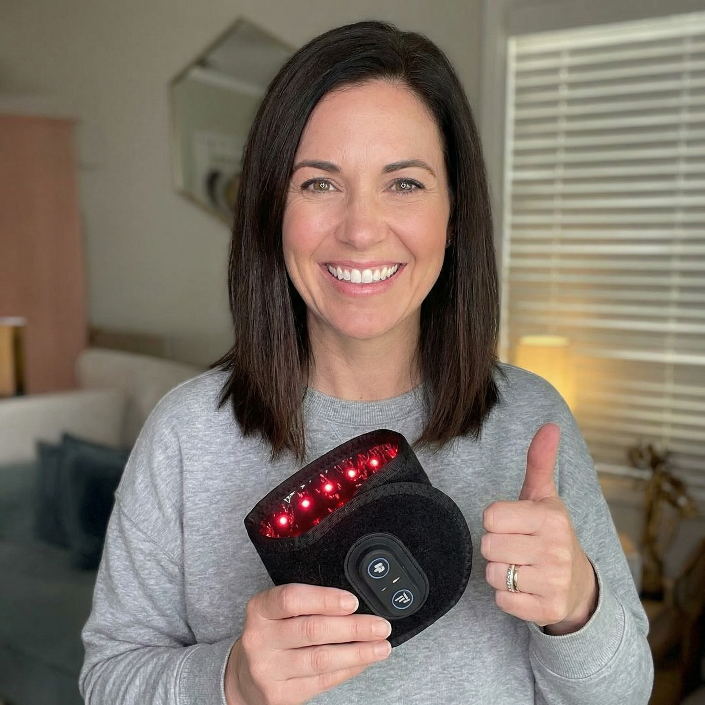 TheraGlow Red Light Therapy Wrist Wrap